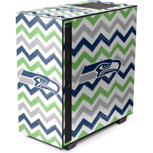 NFL Seattle Seahawks Chevron NZXT H510 Compact ATX Mid-Tower Case Skin