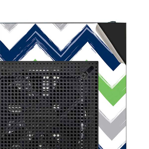 NFL Seattle Seahawks Chevron NZXT H510 Compact ATX Mid-Tower Case Skin