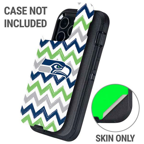 NFL Seattle Seahawks Chevron Otterbox Defender iPhone Skin