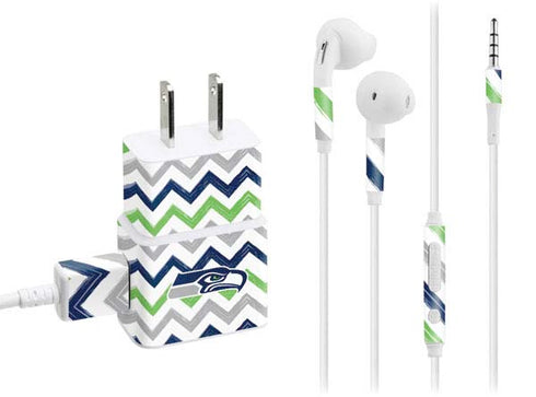 NFL Seattle Seahawks Chevron Phone Charger Skin