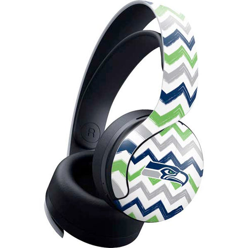 NFL Seattle Seahawks Chevron PULSE 3D Wireless Headset for PS5 Skin