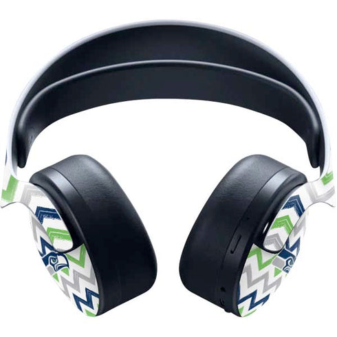 NFL Seattle Seahawks Chevron PULSE 3D Wireless Headset for PS5 Skin