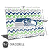 NFL Seattle Seahawks Chevron Universal Laptop 16in (13 x 9.4in) Skin