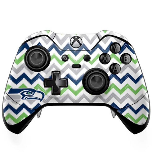 NFL Seattle Seahawks Chevron Xbox One Elite Controller Skin