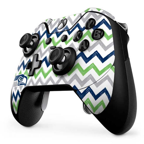 NFL Seattle Seahawks Chevron Xbox One Elite Controller Skin