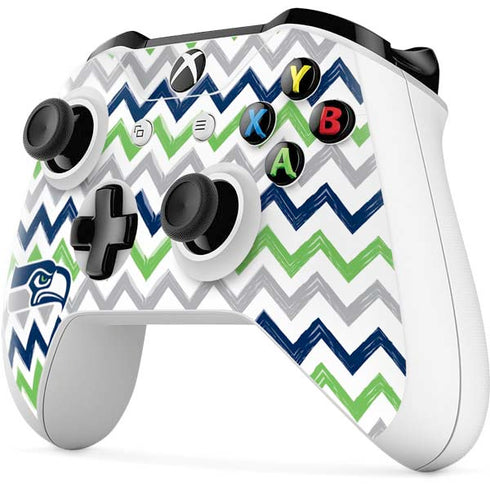 NFL Seattle Seahawks Chevron Xbox One S All-Digital Edition Bundle Skin