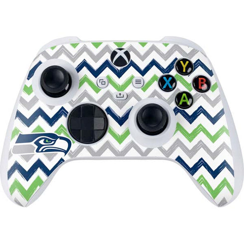 NFL Seattle Seahawks Chevron Xbox Series S Controller Skin