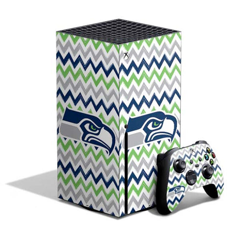NFL Seattle Seahawks Chevron Xbox Series X Bundle Skin