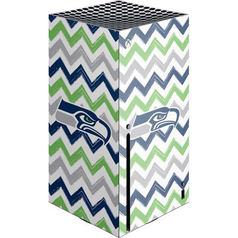 NFL Seattle Seahawks Chevron Xbox Series X Console Skin