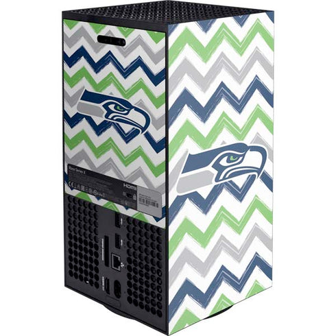 NFL Seattle Seahawks Chevron Xbox Series X Console Skin