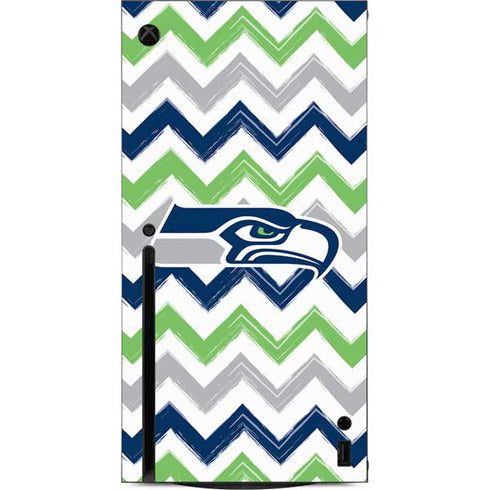 NFL Seattle Seahawks Chevron Xbox Series X Console Skin
