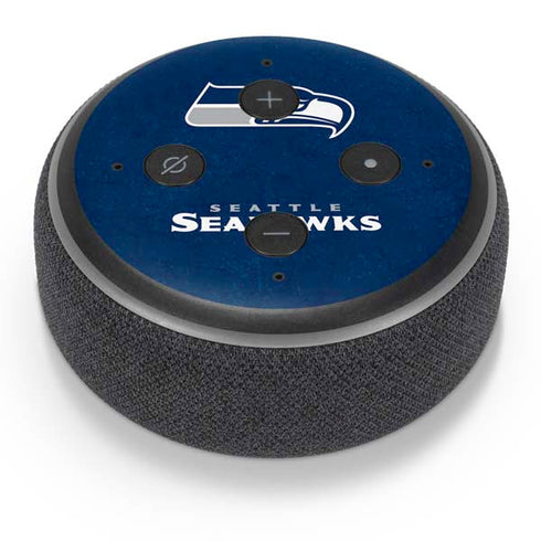 NFL Seattle Seahawks Distressed Amazon Echo Dot Skin
