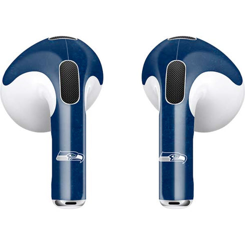 NFL Seattle Seahawks Distressed Apple AirPods (3rd Gen 2021) Skin