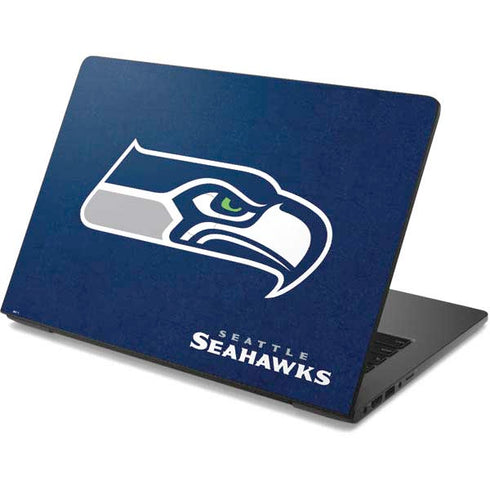 NFL Seattle Seahawks Distressed Dell Chromebook Skin