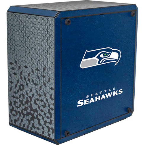NFL Seattle Seahawks Distressed Cooler Master MasterBox Q300L Mini Tower Skin