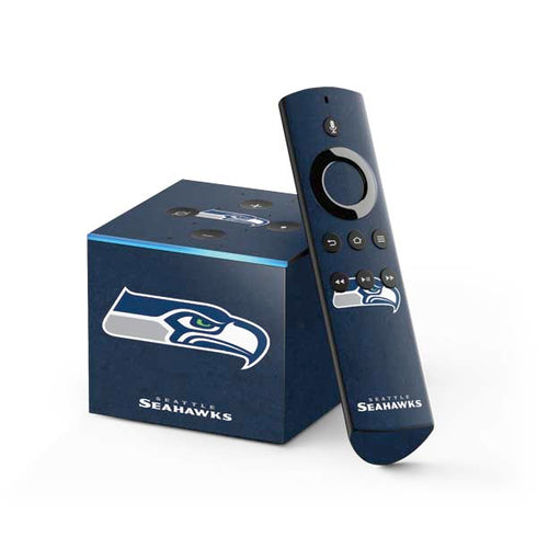 NFL Seattle Seahawks Distressed Fire TV Cube Skin
