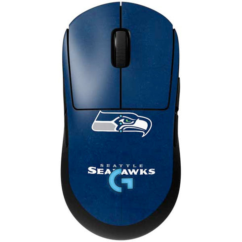 NFL Seattle Seahawks Distressed G Pro Wireless Gaming Mouse Skin