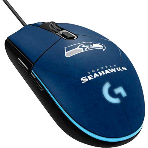 NFL Seattle Seahawks Distressed G203 Prodigy RGB Wired Gaming Mouse Skin