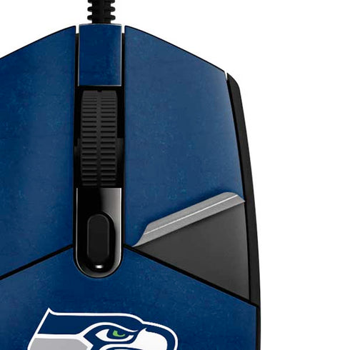 NFL Seattle Seahawks Distressed G203 Prodigy RGB Wired Gaming Mouse Skin