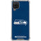 NFL Seattle Seahawks Distressed Galaxy A12 Clear Case
