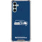 NFL Seattle Seahawks Distressed Galaxy A13 5G Clear Case