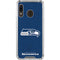 NFL Seattle Seahawks Distressed Galaxy A30 Clear Case