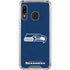 NFL Seattle Seahawks Distressed Galaxy A30 Clear Case