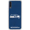 NFL Seattle Seahawks Distressed Galaxy A50 Clear Case