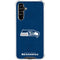 NFL Seattle Seahawks Distressed Galaxy A54 5G Clear Case