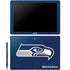 NFL Seattle Seahawks Distressed Galaxy Book 12in Skin