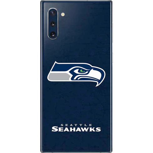 NFL Seattle Seahawks Distressed Galaxy Note 10 Skin
