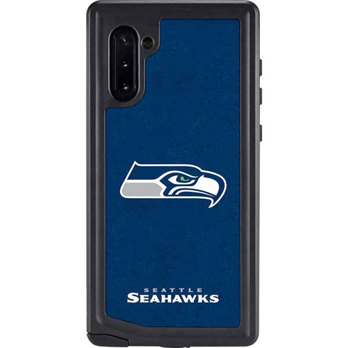 NFL Seattle Seahawks Distressed Galaxy Note 10 Waterproof Case