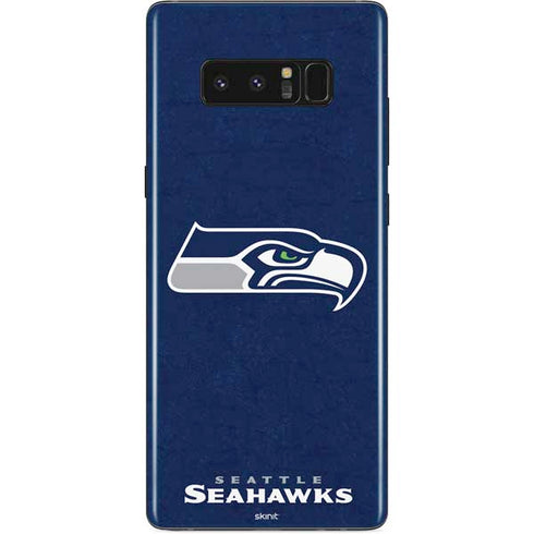 NFL Seattle Seahawks Distressed Galaxy Note 8 Skin