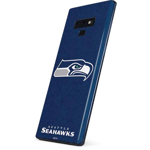 NFL Seattle Seahawks Distressed Galaxy Note 9 Skin