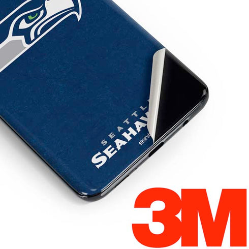 NFL Seattle Seahawks Distressed Galaxy S10 Skin
