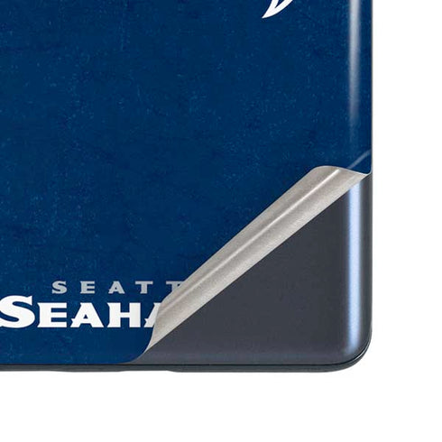 NFL Seattle Seahawks Distressed Galaxy S20 Fan Edition Skin