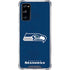 NFL Seattle Seahawks Distressed Galaxy S20 FE Clear Case