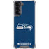 NFL Seattle Seahawks Distressed Galaxy S21 5G Clear Case