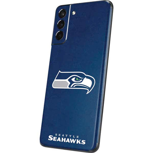 NFL Seattle Seahawks Distressed Galaxy S21 5G Skin