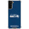 NFL Seattle Seahawks Distressed Galaxy S22 Plus Clear Case