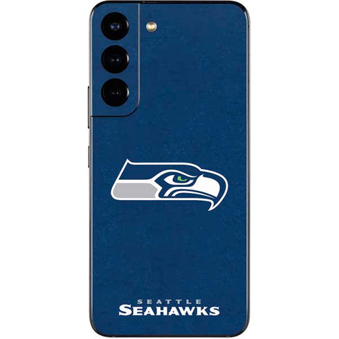 NFL Seattle Seahawks Distressed Galaxy S22 Skin