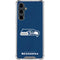 NFL Seattle Seahawks Distressed Galaxy S23 FE Clear Case