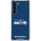 NFL Seattle Seahawks Distressed Galaxy S23 Plus Clear Case