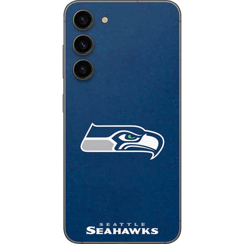 NFL Seattle Seahawks Distressed Galaxy S23 Plus Skin