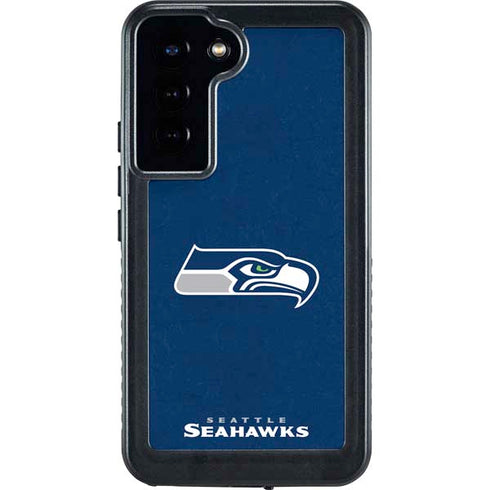 NFL Seattle Seahawks Distressed Galaxy S23 Plus Waterproof Case