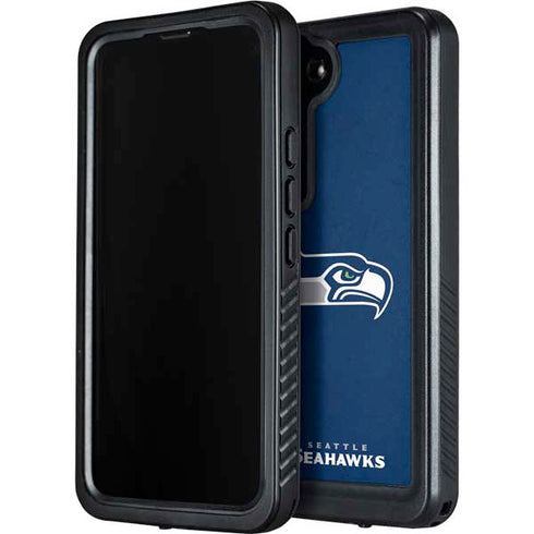 NFL Seattle Seahawks Distressed Galaxy S23 Plus Waterproof Case