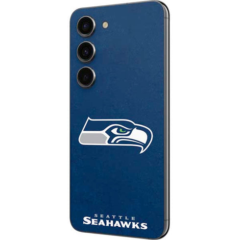 NFL Seattle Seahawks Distressed Galaxy S23 Skin