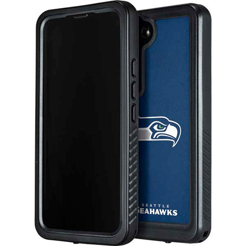 NFL Seattle Seahawks Distressed Galaxy S23 Waterproof Case