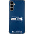 NFL Seattle Seahawks Distressed Galaxy S24 Plus Clear Case