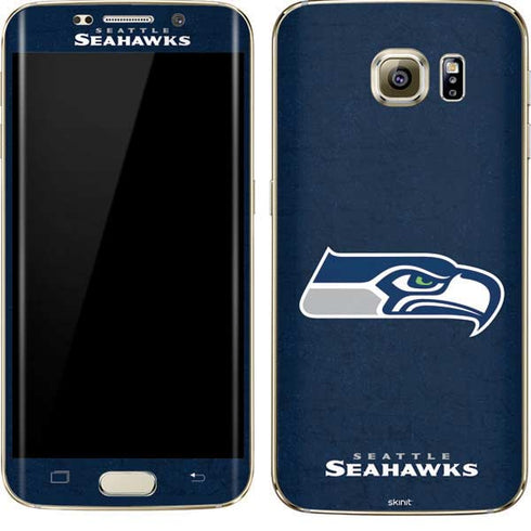 NFL Seattle Seahawks Distressed Galaxy S7 Edge Skin